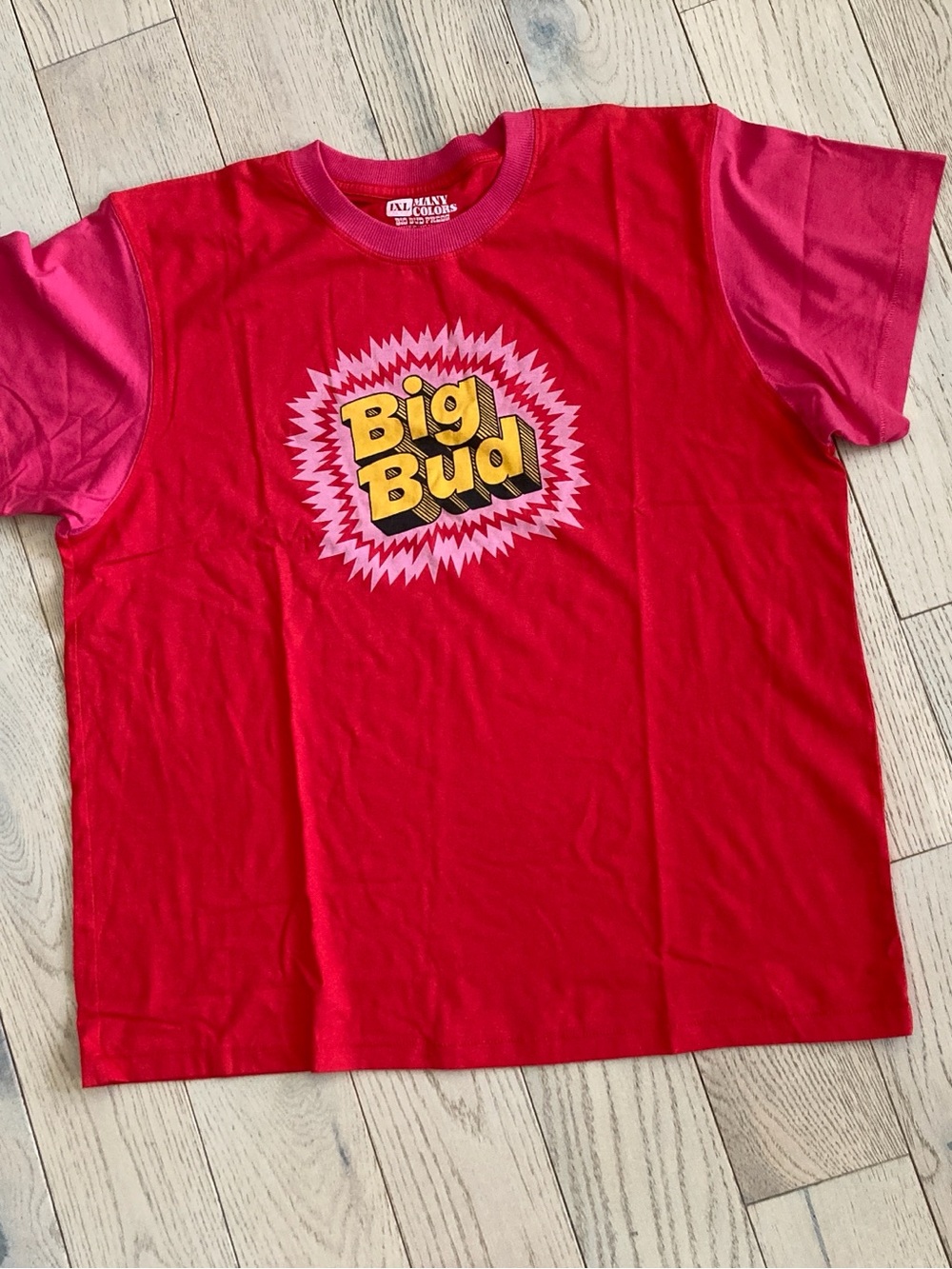 Big Bud Press red graphic tee